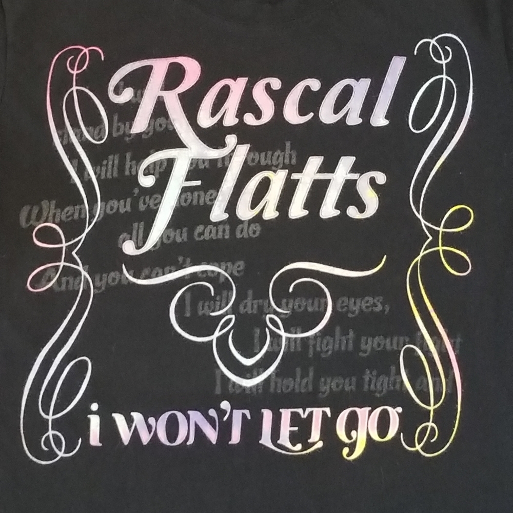2011 Rascal Flatts Promo Concert Tshirt M - Picture 2 of 5